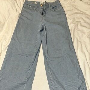 Vintage threads striped jeans